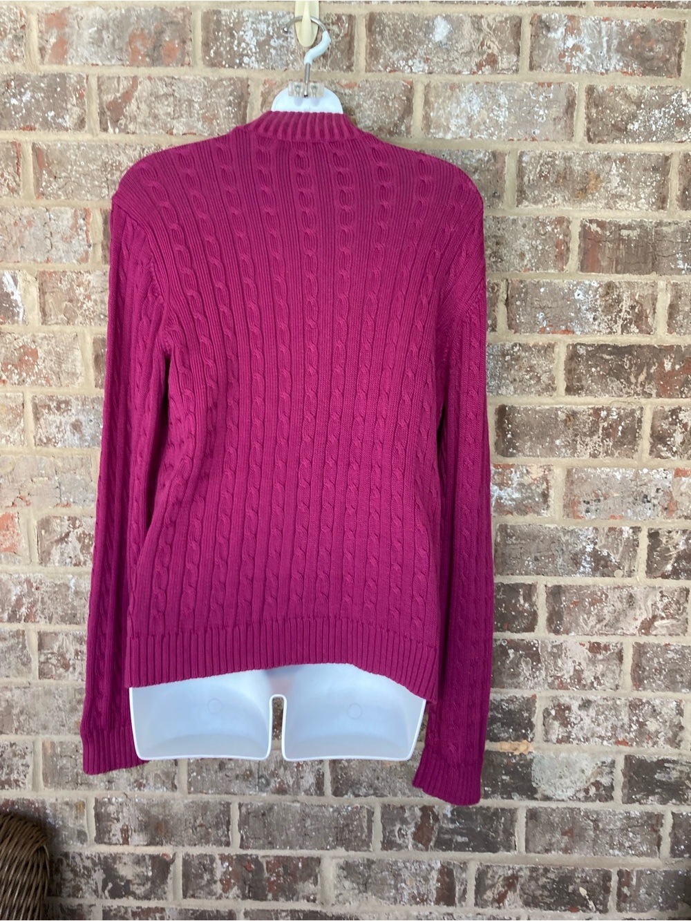 Ralph Lauren Knit Zip-Up Size Large Pockets - Picture 5 of 12